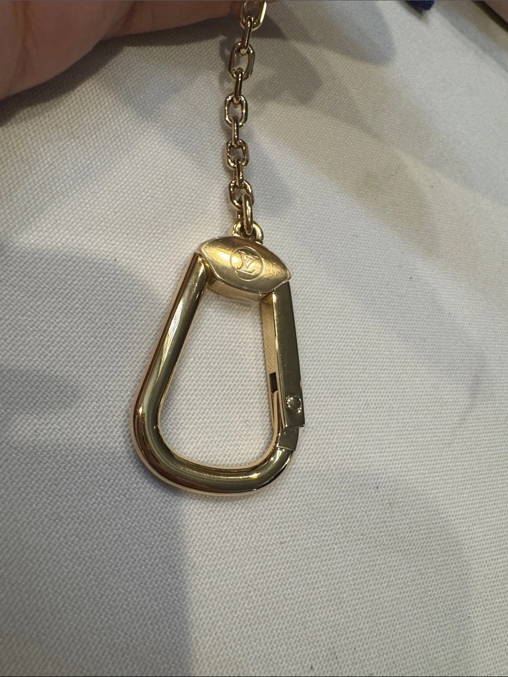AuthenticLouis Vuitton Damier Ebene Key Cles